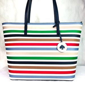 Kate Spade Tanya Tote Stripe Bag